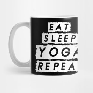 Eat Sleep Yoga Repeat Mug